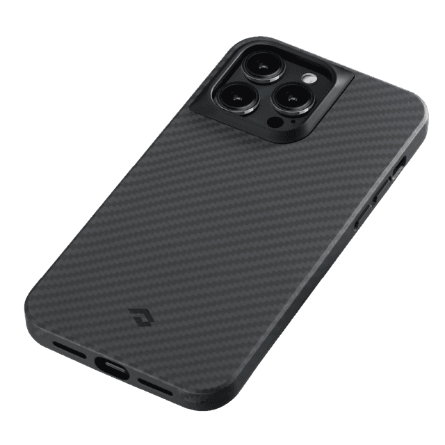 Pitaka MagEZ Case Pro for iPhone 14 Pro ( 6.1" ) - Black/Grey Twill [ KI1401PP ]
