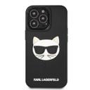 Karl Lagerfeld 3D Rubber Case Choupette Head For iPhone 13 Pro (6.1") - Black [ KLHCP13LCH3DBK ] - SW1hZ2U6MTM4ODQ2MA==