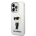 كفر جوال ايفون 14 برو ماكس ايكونيك لون شفاف من كارل لاغرفيلد Karl Lagerfeld IML NFT Ikonik Hard Case for iPhone 14 Pro Max - SW1hZ2U6MTM5MTQyNw==