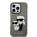 كفر جوال ايفون 14 برو ماكس لامع لون أسود من كارل لاغرفيلد Karl Lagerfeld IML Glitter NFT Karl & Choupette Hard Case for iPhone 14 Pro Max - SW1hZ2U6MTM5MDUzNA==