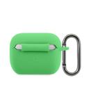 كفر بيت سماعة ايربود برو أخضر لاكوست Lacoste Liquid Silicone Glossy Printing Logo Case For Airpods Pro Green