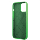 Lacoste HC Liquid Silicone & Microfiber Glossy Printing Logo Case For iPhone 14 Pro - Green [ LCHCP14LSN ] - 281483