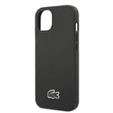 Lacoste Hard Case Iconic Petit Pique PU Woven Logo Estragon For iPhone 14 Plus - Black [ LCHCP14MPVCK ] - SW1hZ2U6MTM5MjYwNw==