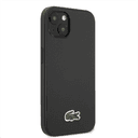 Lacoste Hard Case Iconic Petit Pique PU Woven Logo Estragon For iPhone 14 Plus - Black [ LCHCP14MPVCK ] - SW1hZ2U6MTM5MjYxNQ==