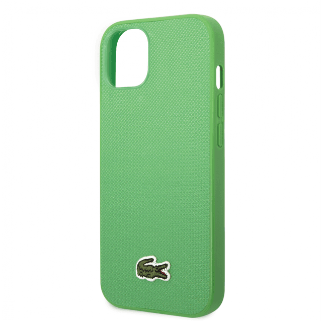 كفر حماية ايفون 14 بلس أخضر لاكوست Lacoste Hard Case