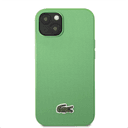 Lacoste Hard Case Iconic Petit Pique PU Woven Logo Estragon For iPhone 14 Plus - Green [ LCHCP14MPVCN ] - SW1hZ2U6MTM5MjYyMg==