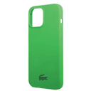 Lacoste HC Liquid Silicone & Microfiber Glossy Printing Logo Case For iPhone 14 Pro Max - Green [ LCHCP14XSN ] - SW1hZ2U6MTM5MjU1Ng==