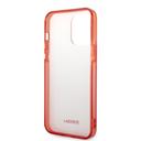 كفر حماية ايفون 14 برو ماكس أحمر لاكوست Lacoste HC IML Double Layer & Dyed Bumper Signature Pattern Case For iPhone 14 Pro Max Red