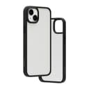 كفر ايفون لجوال ايفون 14 بلاس بلون شفاف وأسود ليفيلو  Levelo Solo iPhone 14 Plus Clear Back Case Black - 281986