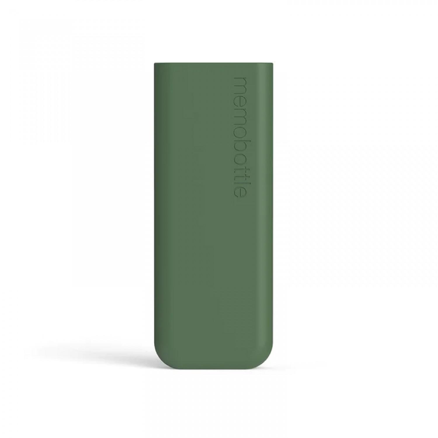 كفر سيلكون متوافق مع مطارة ماء ميمو باتل سلم زيتي Memobottle slim Silicone Sleeve