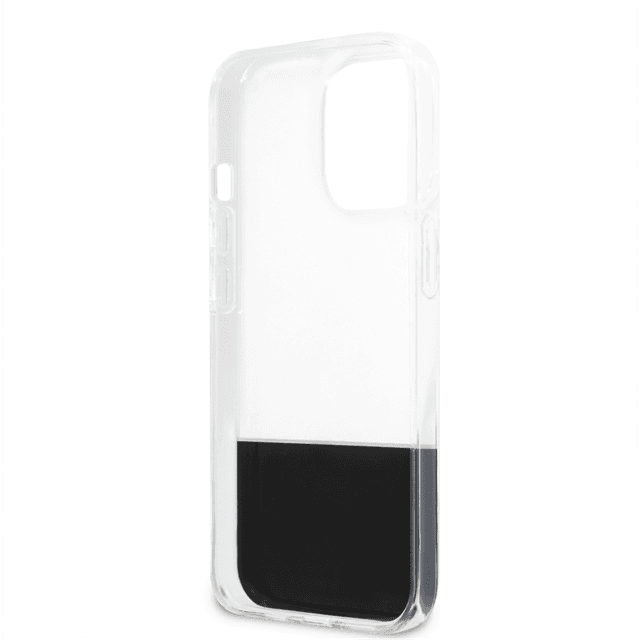 Mercedes-Benz Aluminium Case With Star Pattern For iPhone 14 Pro - Transparent - SW1hZ2U6MTM5NTQ2Mw==