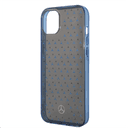 Mercedes-Benz Double Layer PC/ TPU Case With Large Star Pattern For iPhone 14 Plus - Black/Blue [ MEHCP14M8DPMGL ] - SW1hZ2U6MTM5NjA1Nw==