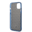 Mercedes-Benz Double Layer PC/ TPU Case With Large Star Pattern For iPhone 14 Plus - Black/Blue [ MEHCP14M8DPMGL ]