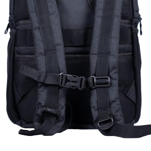 شنطة ظهر للابتوب قماش ناسا أسود Nasa Laptop Backpack with Combination Lock - SW1hZ2U6MTM5NjEzOQ==