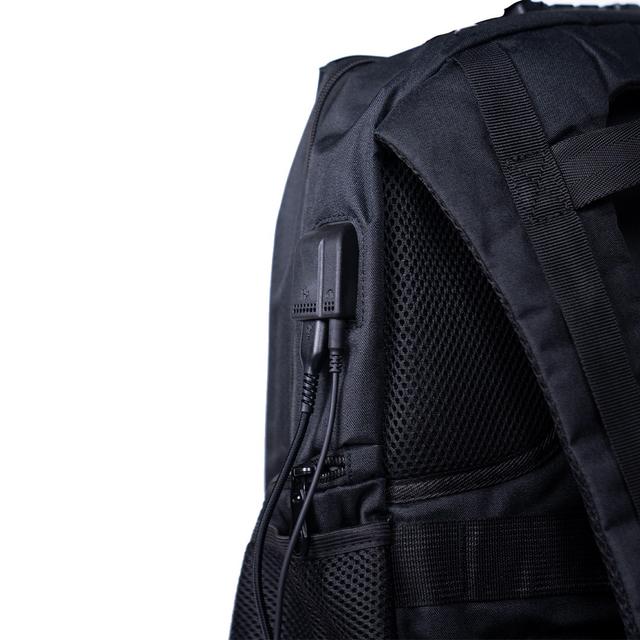 شنطة ظهر للابتوب قماش ناسا أسود Nasa Laptop Backpack with Combination Lock - SW1hZ2U6MTM5NjE0OQ==