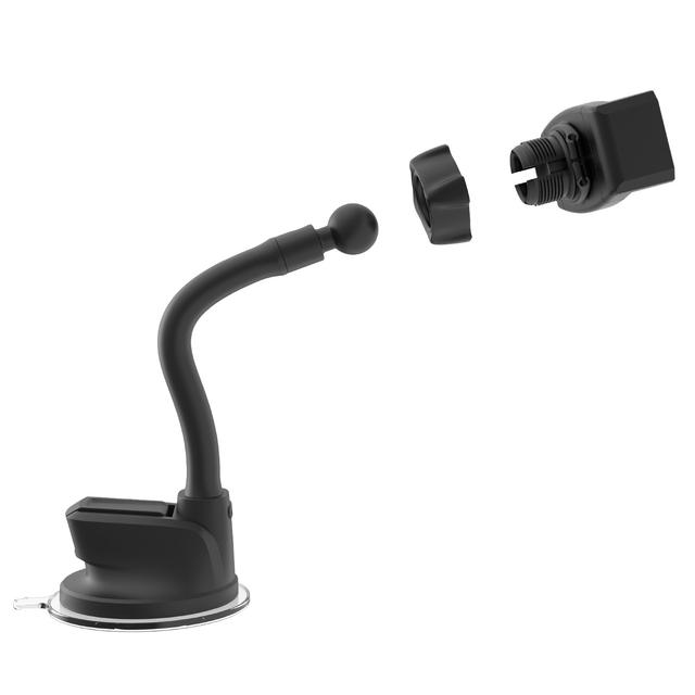 Porodo Adjustable Holder with Flexible Arm - Black [ PD-RFTS-BK ] - SW1hZ2U6MTM5NjgwOA==