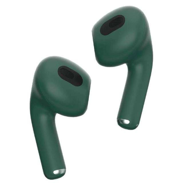 Porodo Soundtec Wireless Earbuds 3 - Green [ PD-STWLEP007-GN ] - SW1hZ2U6MTM5NjkxNg==