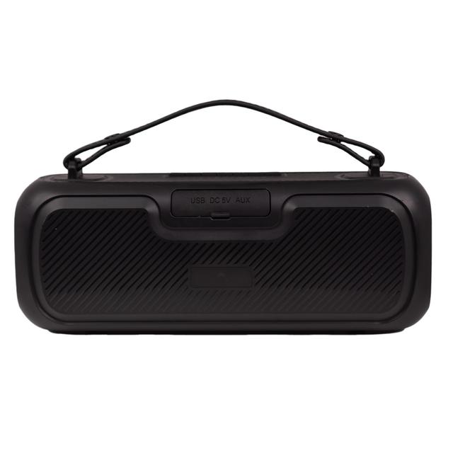 Porodo SOUL Soundtec Basic Speaker with RGB - Black [ PDSOULSPK-BK ] - SW1hZ2U6MTM5NjQ1MA==