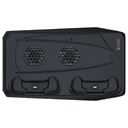 مروحة سوني 5 مع شاحن 5300 دورة بورودو Porodo Gaming Multi-Function PS5 Cooling and Charging Hub