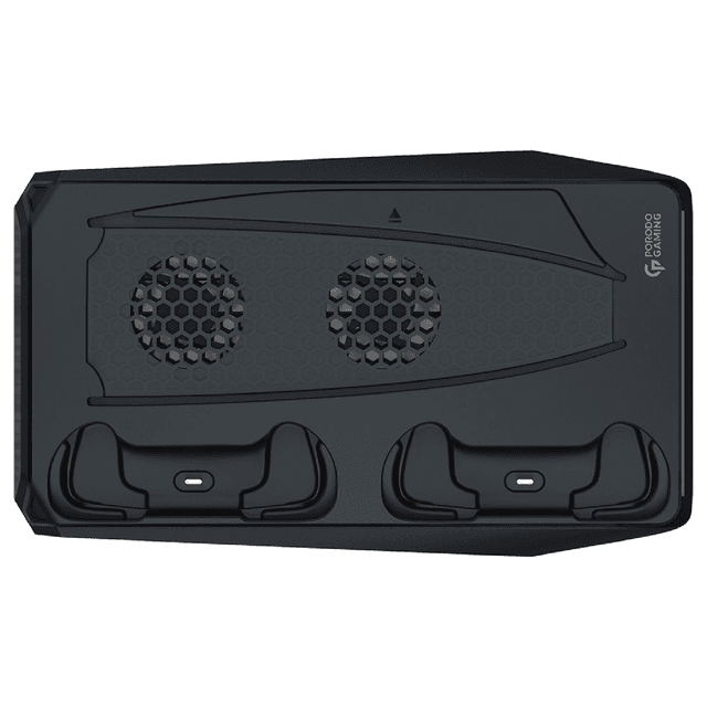 مروحة سوني 5 مع شاحن 5300 دورة بورودو Porodo Gaming Multi-Function PS5 Cooling and Charging Hub
