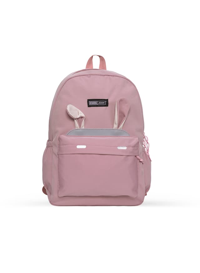 شنطة ظهر للسفر 16 انش قماش بارا جون وردي PARA JOHN Backpack