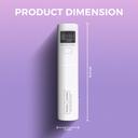 Para John Battery Free Luggage Scale - Weight Scale 50 Kg/110 Lb Maximum Capacity, Lcd Display With Automatic Switch Off - Ecological Battery Free Technology - Portable Weighing Scale 