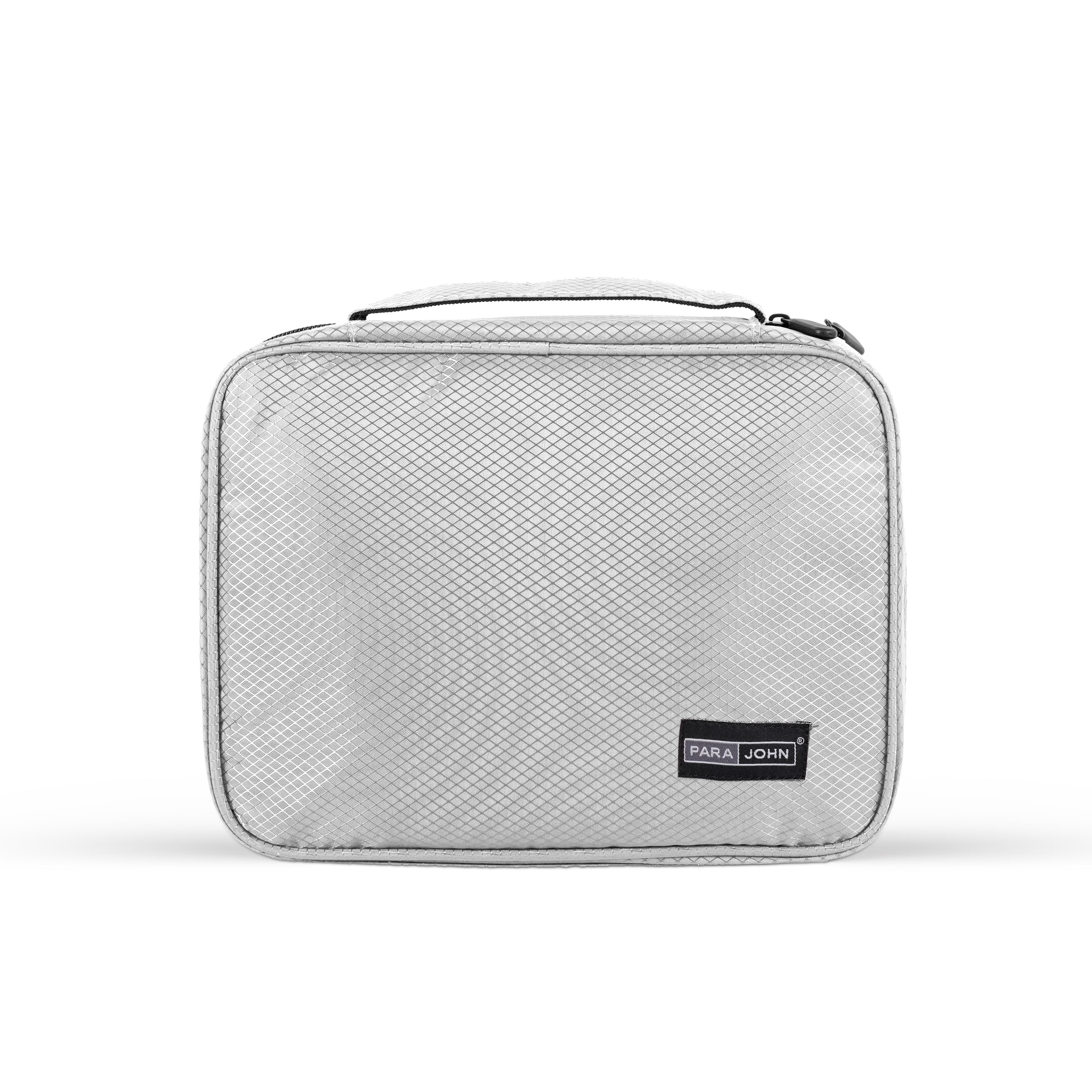 شنطة مكياج صغيرة للسفر رمادي بارا جوهن PARA JOHN Multi-Compartment Toiletry Bag