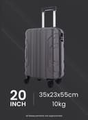 شنطة سفر صغيرة 20 انش صلبة بارا جوهن رصاصي PARA JOHN Travel Luggage Suitcase