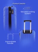 Para John Parajohn Travel Luggage Suitcase, 20''-  Trolley Bag, Carry On Hand Cabin Luggage Bag - Portable Lightweight Travel Bag With 360 Durable 4 Spinner Wheels - Hard Shell Luggage Spinner