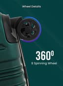 Para John Parajohn Travel Luggage Suitcase, 20''-  Trolley Bag, Carry On Hand Cabin Luggage Bag - Portable Lightweight Travel Bag With 360 Durable 4 Spinner Wheels - Hard Shell Luggage Spinner