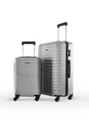 طقم شنط سفر 20/28 صلبة بارا جون قطعتين فضي PARA JOHN Lightweight ABS Hard side Travel Luggage Trolley Bag Set - SW1hZ2U6MTQwMjc0MA==