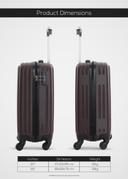 Para John Lightweight 2-Pieces Abs Hard Side Travel Luggage Trolley Bag Set With Lock For Men / Women / Unisex Hard Shell Strong - SW1hZ2U6MTQwMjc2Ng==