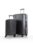 Para John Lightweight 2-Pieces Abs Hard Side Travel Luggage Trolley Bag Set With Lock For Men / Women / Unisex Hard Shell Strong