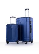 طقم شنط سفر 20/28 صلبة بارا جون قطعتين أزرق PARA JOHN Lightweight ABS Hard side Travel Luggage Trolley Bag Set - SW1hZ2U6MTQwMjY2OA==