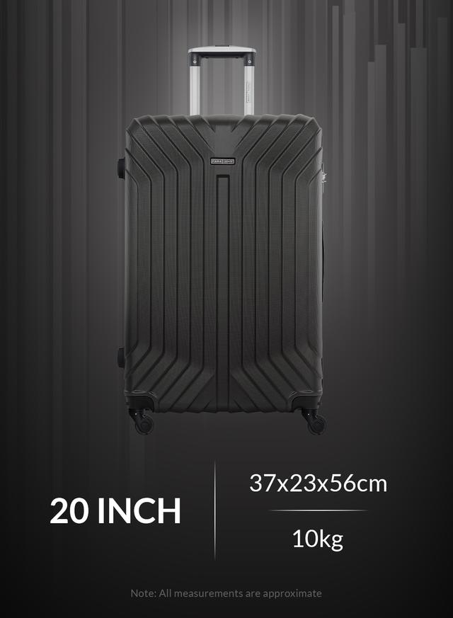 طقم شنط سفر 20/28 صلبة بارا جون قطعتين رمادي PARA JOHN Lightweight ABS Hard side Travel Luggage Trolley Bag Set - SW1hZ2U6MTQwMjY4Mw==