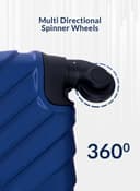 Para John Lightweight 2-Pieces Abs Hard Side Travel Luggage Trolley Bag Set With Lock For Men / Women / Unisex Hard Shell Strong