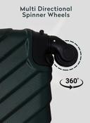 Para John Lightweight 3-Pieces Polypropylene Hard Side Travel Luggage Trolley Bag Set With Lock For Men / Women / Unisex Hard Shell Strong - 284650