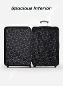 Para John Lightweight 3-Pieces Polypropylene Hard Side Travel Luggage Trolley Bag Set With Lock For Men / Women / Unisex Hard Shell Strong - 284651