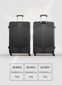 Para John Lightweight 3-Pieces Polypropylene Hard Side Travel Luggage Trolley Bag Set With Lock For Men / Women / Unisex Hard Shell Strong - SW1hZ2U6MTQwMzAyNw==