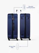 Para John Lightweight 3-Pieces Polypropylene Hard Side Travel Luggage Trolley Bag Set With Lock For Men / Women / Unisex Hard Shell Strong - SW1hZ2U6MTQwMzAzOA==