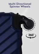 Para John Lightweight 3-Pieces Polypropylene Hard Side Travel Luggage Trolley Bag Set With Lock For Men / Women / Unisex Hard Shell Strong