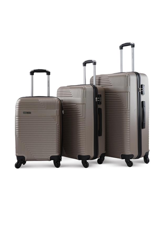 طقم شنط سفر 20/24/28 انش صلبة بارا جون 3 قطع عفني PARA JOHN Lightweight ABS Hard side Travel Luggage Trolley Bag Set - SW1hZ2U6MTQwMTQxMw==