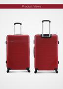 طقم شنط سفر 20/24/28 انش صلبة بارا جون 3 قطع خمري PARA JOHN Lightweight ABS Hard side Travel Luggage Trolley Bag Set