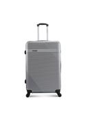 طقم شنط سفر 20/24/28 انش صلبة بارا جون 3 قطع فضي PARA JOHN Lightweight ABS Hard side Travel Luggage Trolley Bag Set