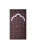 Noor-1 Portable Steady Pocket Prayer Mat Musalla For Islamic Prayer Travel Friendly Prayer Rug With Carry Pouch