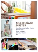 مكنسة غبار يدوية للسيارة باري لايف وردي PARRY LIFE Microfiber Car Cleaning Duster Brush