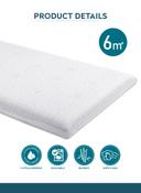 Parry Life Baby Pillow- Toddler Pillow With Bamboo Rayon Fabric, 50x30x5cm White - SW1hZ2U6MTQwMjMxOQ==