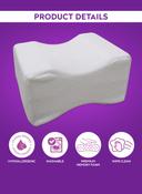 مخدة للحوامل فوم 25x20x16 سم باري لايف PARRY LIFE Pregnency Support Pillow| Leg/Lumber Support Pillow - SW1hZ2U6MTQwMjUwMQ==