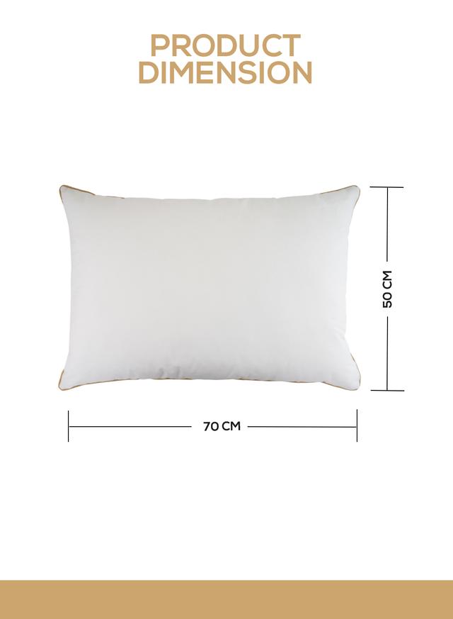 وسادة نوم قطن باري لايف PARRY LIFE Preimum Luxury Quality Soft Cotton Sleeping Bed Pillow - SW1hZ2U6MTQwMjI2Mw==