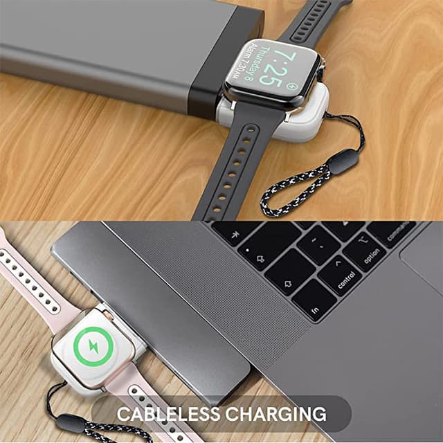 شاحن ساعة ابل 2 في 1 اهاستايل Ahastyle Multifunction Charging stand For Apple Watch - 273316